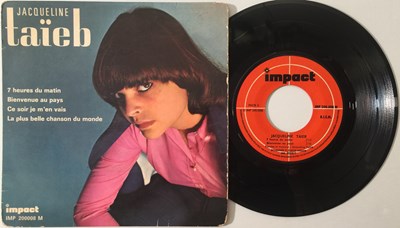 Lot 668 - JACQUELINE TAIEB - 7 Heures Du Matin 7" (CHANSON/ BEAT - IMPACT IMP 200.008)