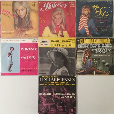 Lot 670 - 60s FEMALE - POP/ CHANSON 7" PACK (INC RARITIES/ JAPANESE)