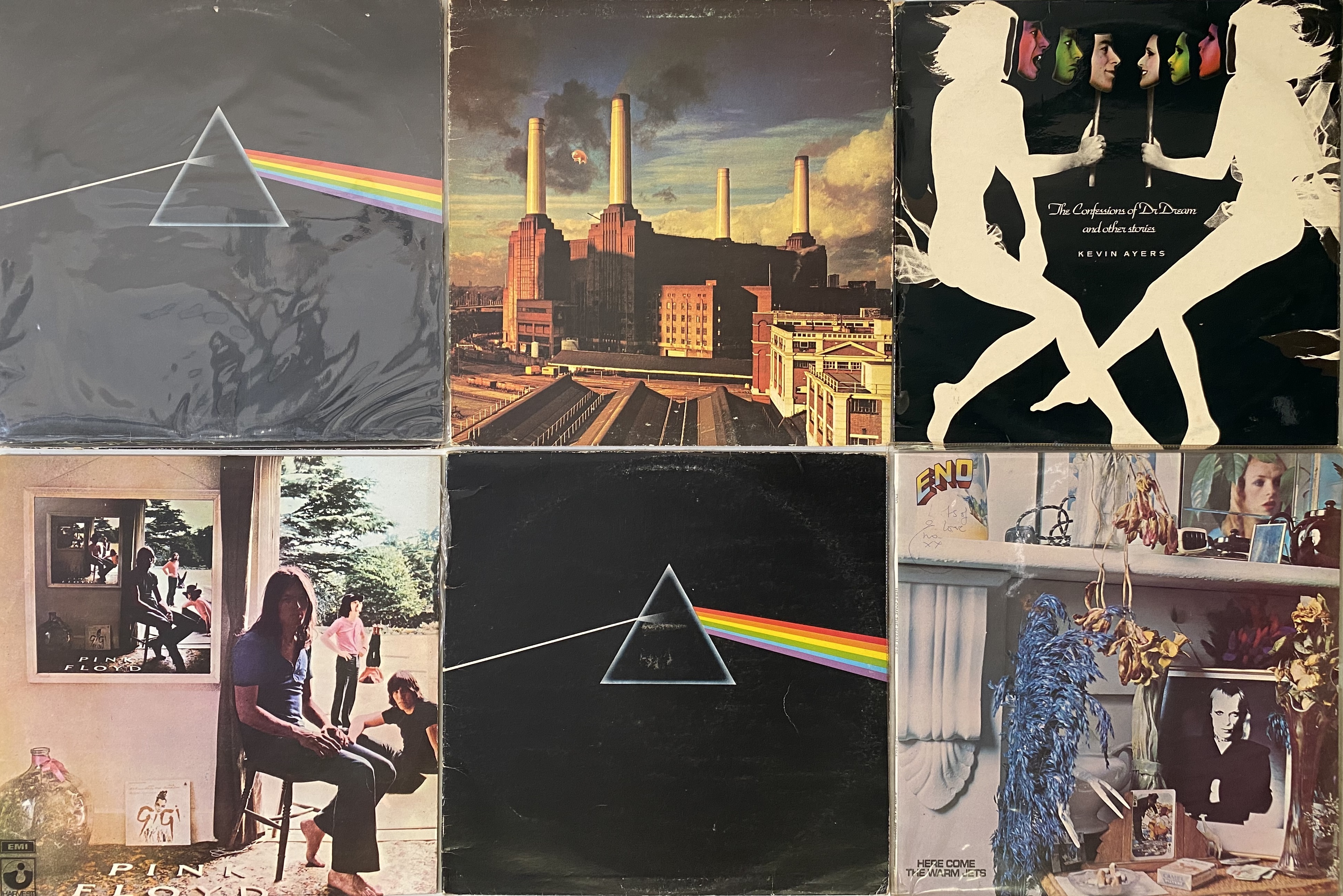 Lot 680 - PINK FLOYD/ ART ROCK - LP PACK