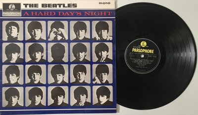 Lot 1 - THE BEATLES - A HARD DAY'S NIGHT LP (UK MONO - 3N/ 3N - PMC 1230)