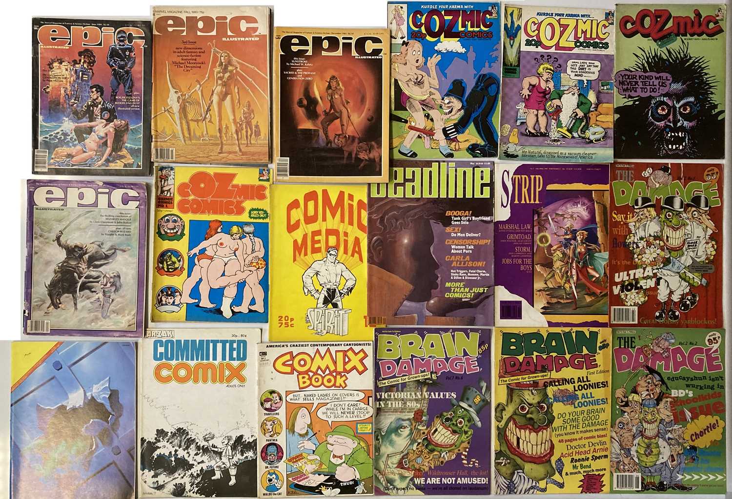 Lot 27 - ADULT COMICS