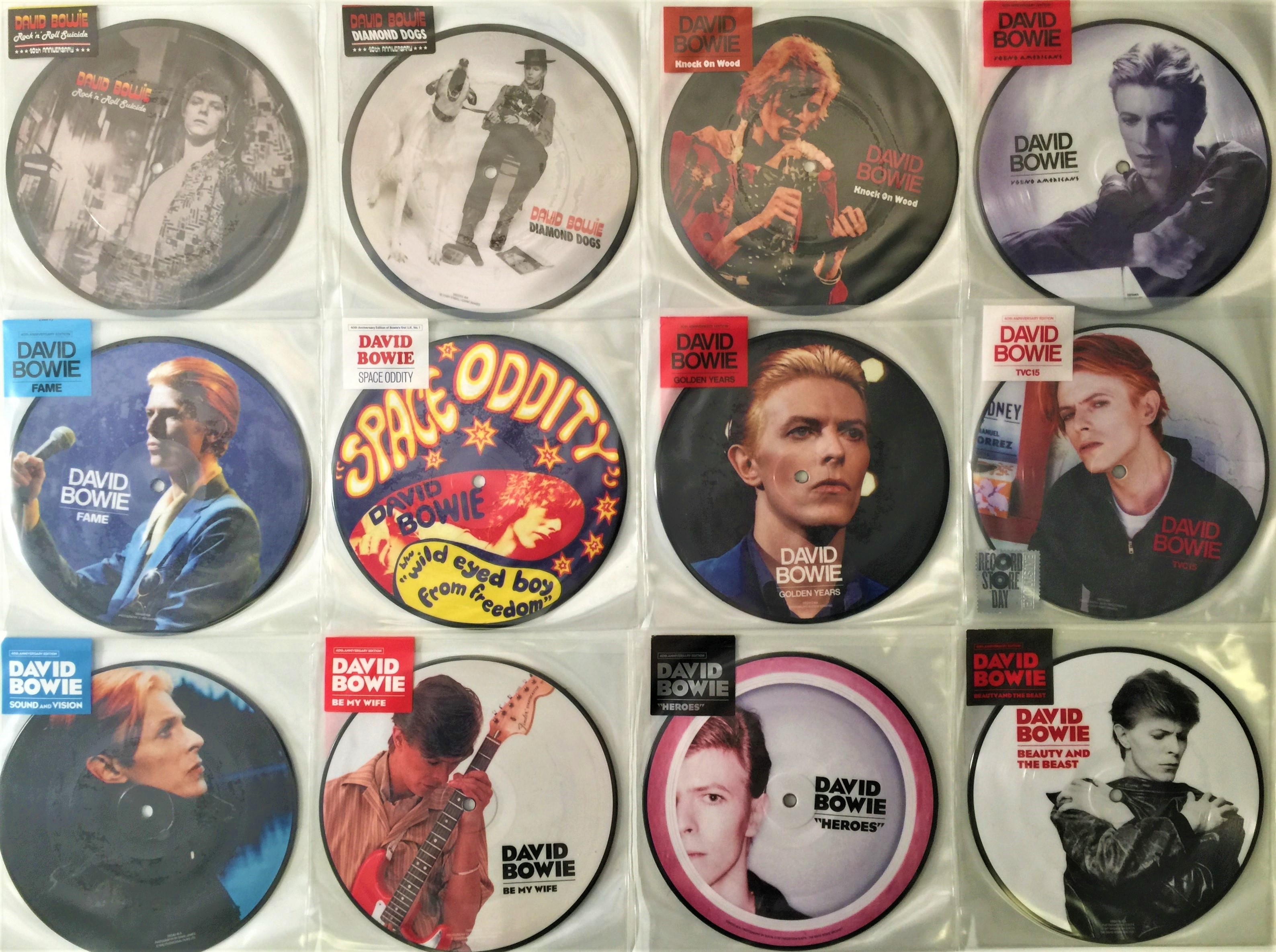 Lot 28 - DAVID BOWIE - 40TH ANNIVERSARY 7" PICTURE
