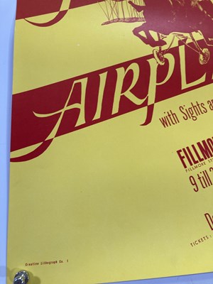 Lot 176 - JEFFERSON AIRPLANE FILLMORE POSTER.