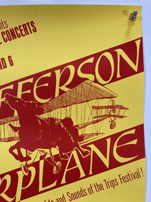 Lot 176 - JEFFERSON AIRPLANE FILLMORE POSTER.