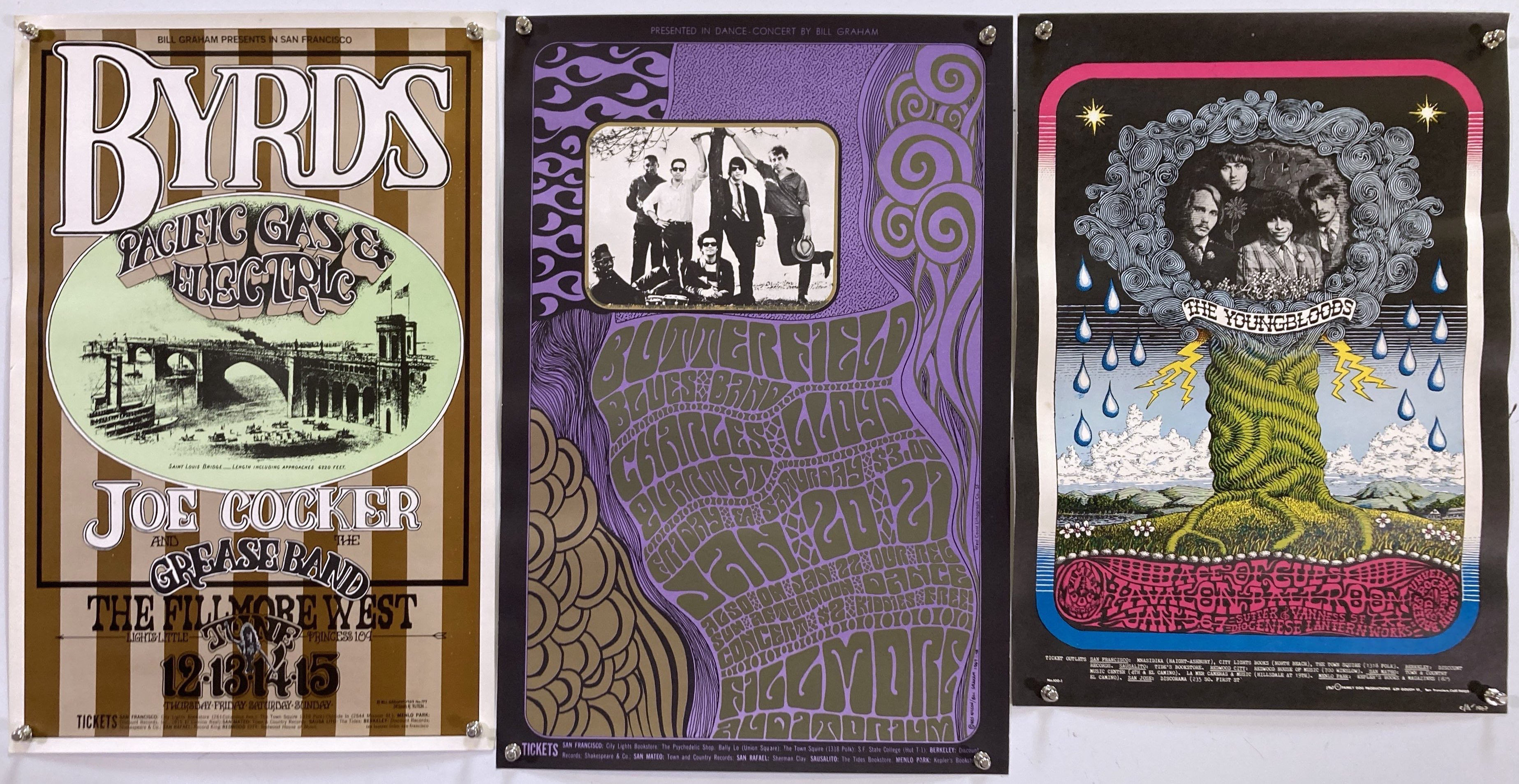 Lot 178 BILL GRAHAM / SAN FRANCISCO POSTERS.