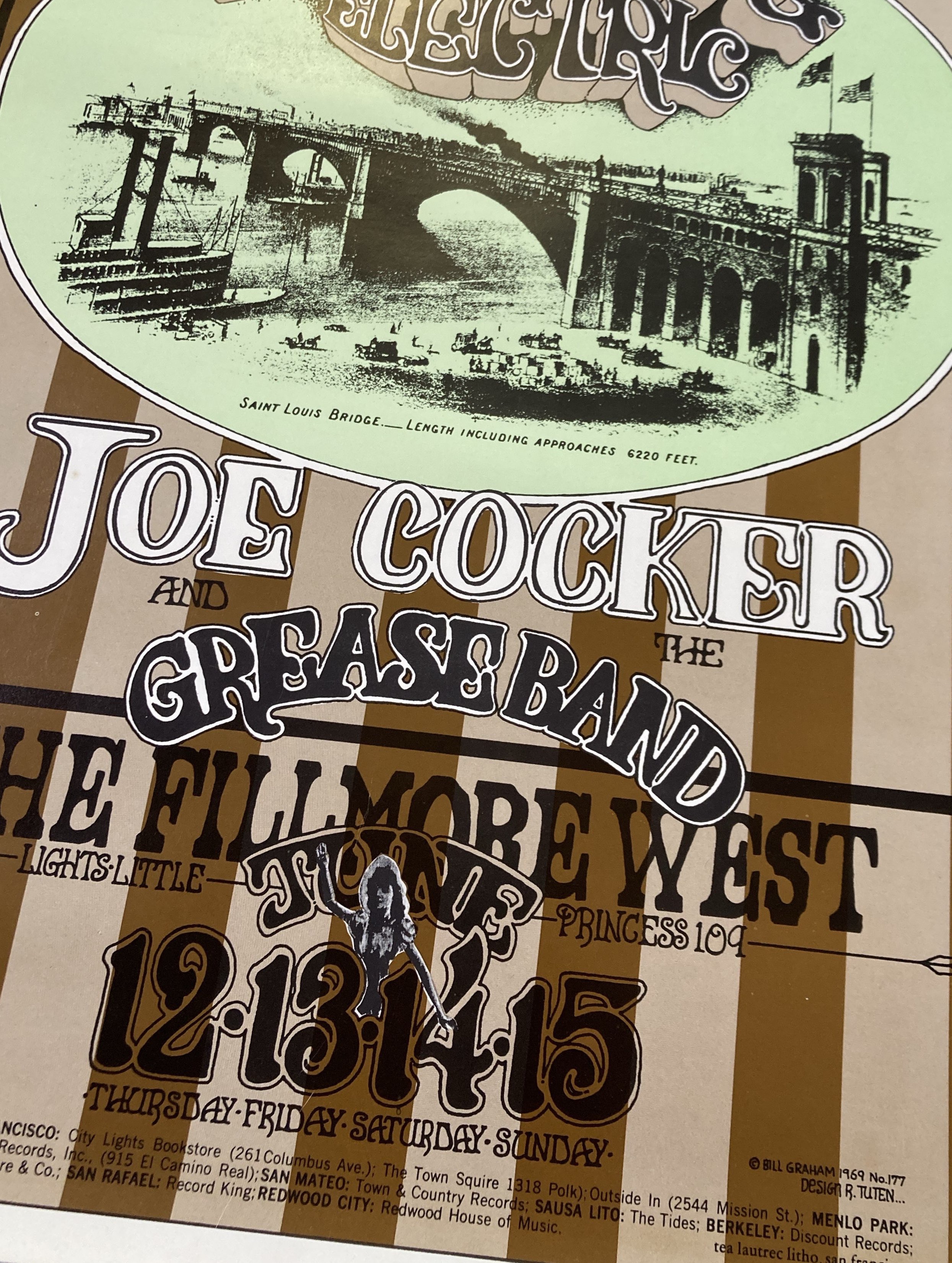 Lot 178 BILL GRAHAM / SAN FRANCISCO POSTERS.