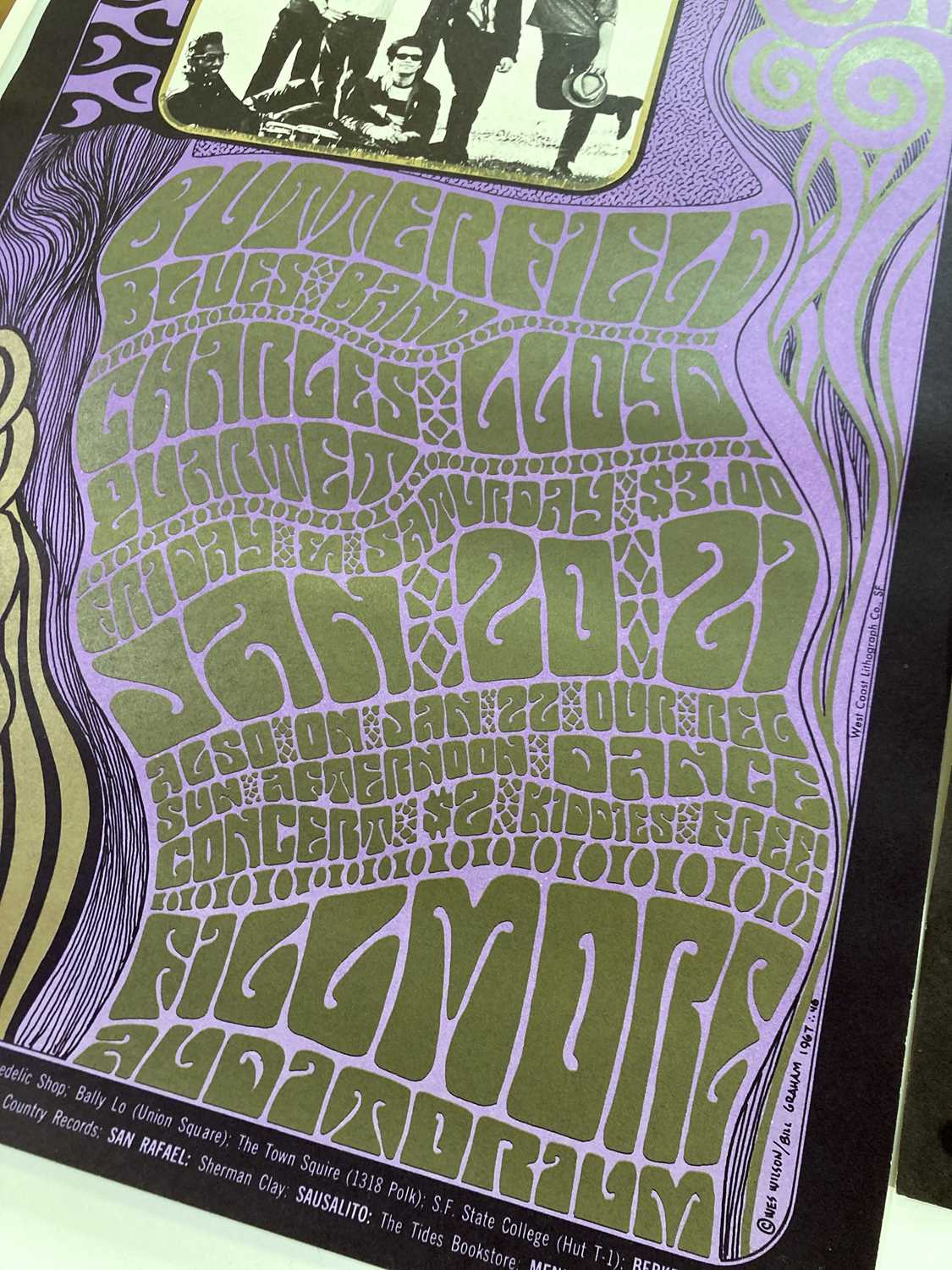 Lot 178 BILL GRAHAM / SAN FRANCISCO POSTERS.