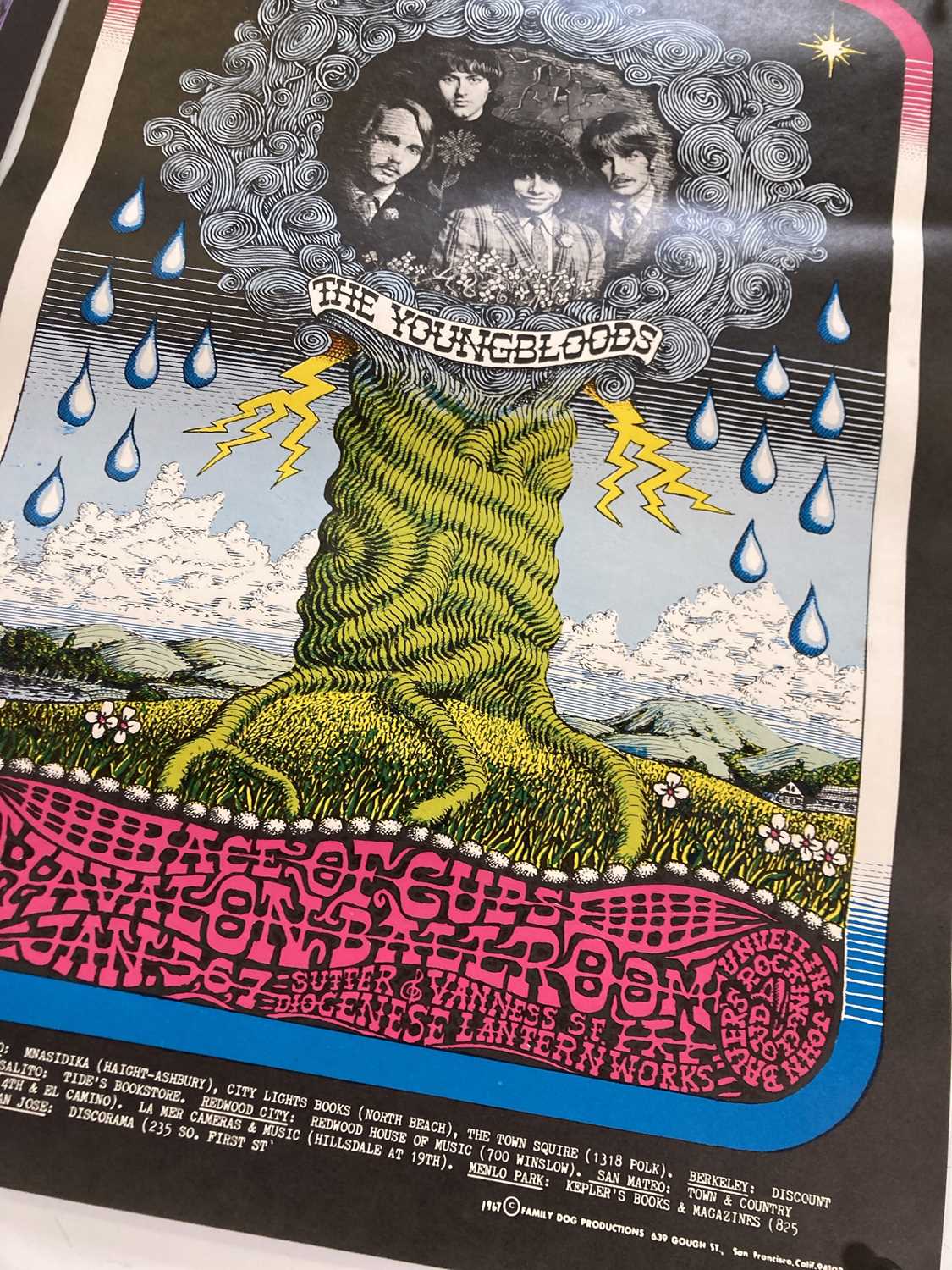 Lot 178 BILL GRAHAM / SAN FRANCISCO POSTERS.