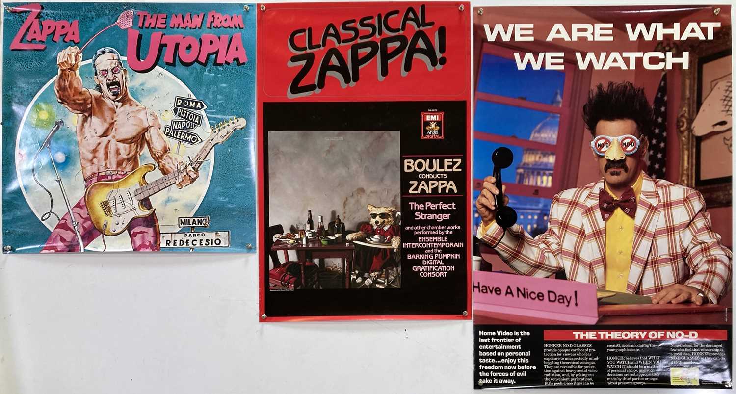 Lot 180 - FRANK ZAPPA POSTERS.