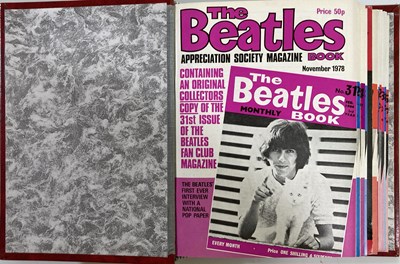 Lot 130 - BEATLES MONTHLY BOOKS INC SOME ORIGINALS.