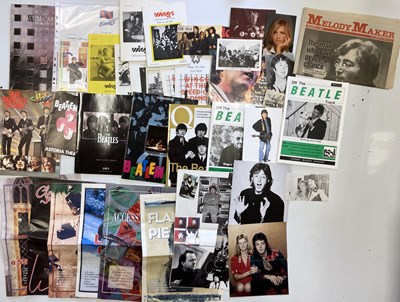 Lot 131 - BEATLES BOOKS AND EPHEMERA INC MCCARTNEY / WINGS FUN CLUB.
