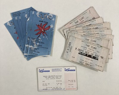 Lot 131 - THE CURE - UNUSED TICKETS.