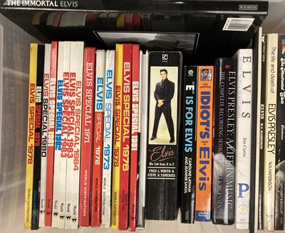 Lot 349 - ELVIS BOOKS.