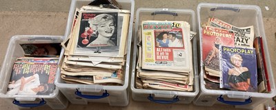 Lot 179 - FILM & TV RELATED MAGAZINES AND NEWSPAPERS.