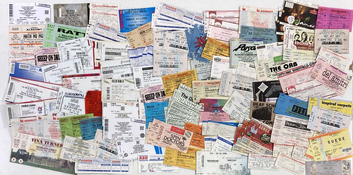 Lot 133 - ROCK AND POP TICKET ARCHIVE - MANY UNUSED.