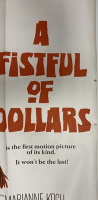 Lot 33 - FISTFUL OF DOLLARS UK QUAD POSTER 1964