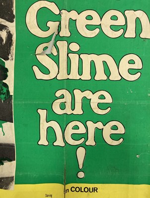 Lot 34 - GREEN SLIME UK QUAD / FLESH EATERS 1964 POSTERS