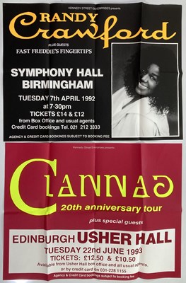 Lot 172 - 1980S/1990S CONCERT POSTERS.