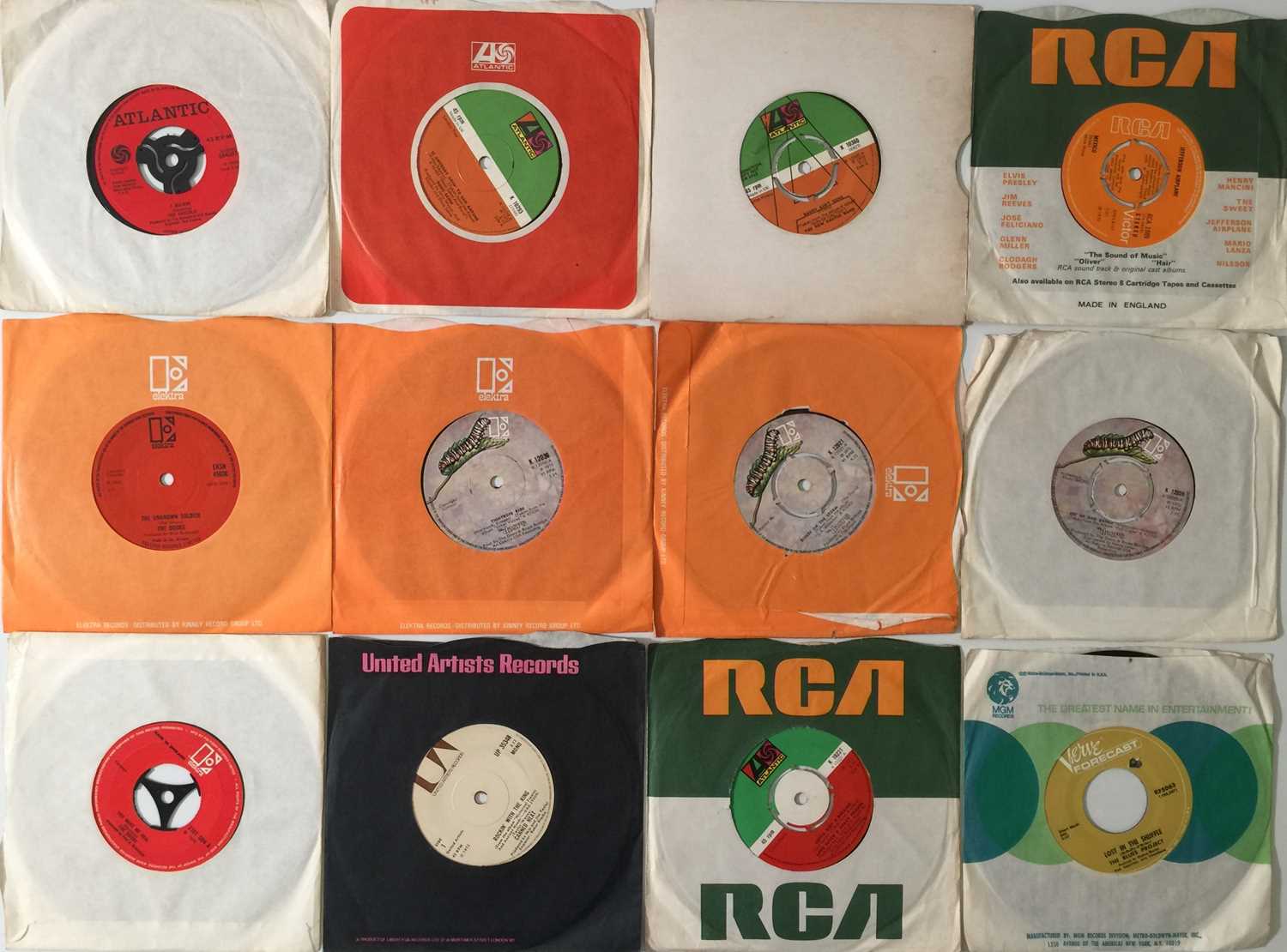 Lot 690 - CLASSIC/ HEAVY/ PROG - 7" SINGLES