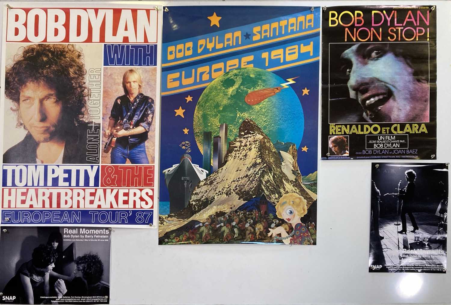 Lot 190 - BOB DYLAN POSTERS.