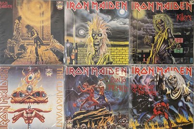 Lot 784 - IRON MAIDEN - LP & 12" COLLECTION