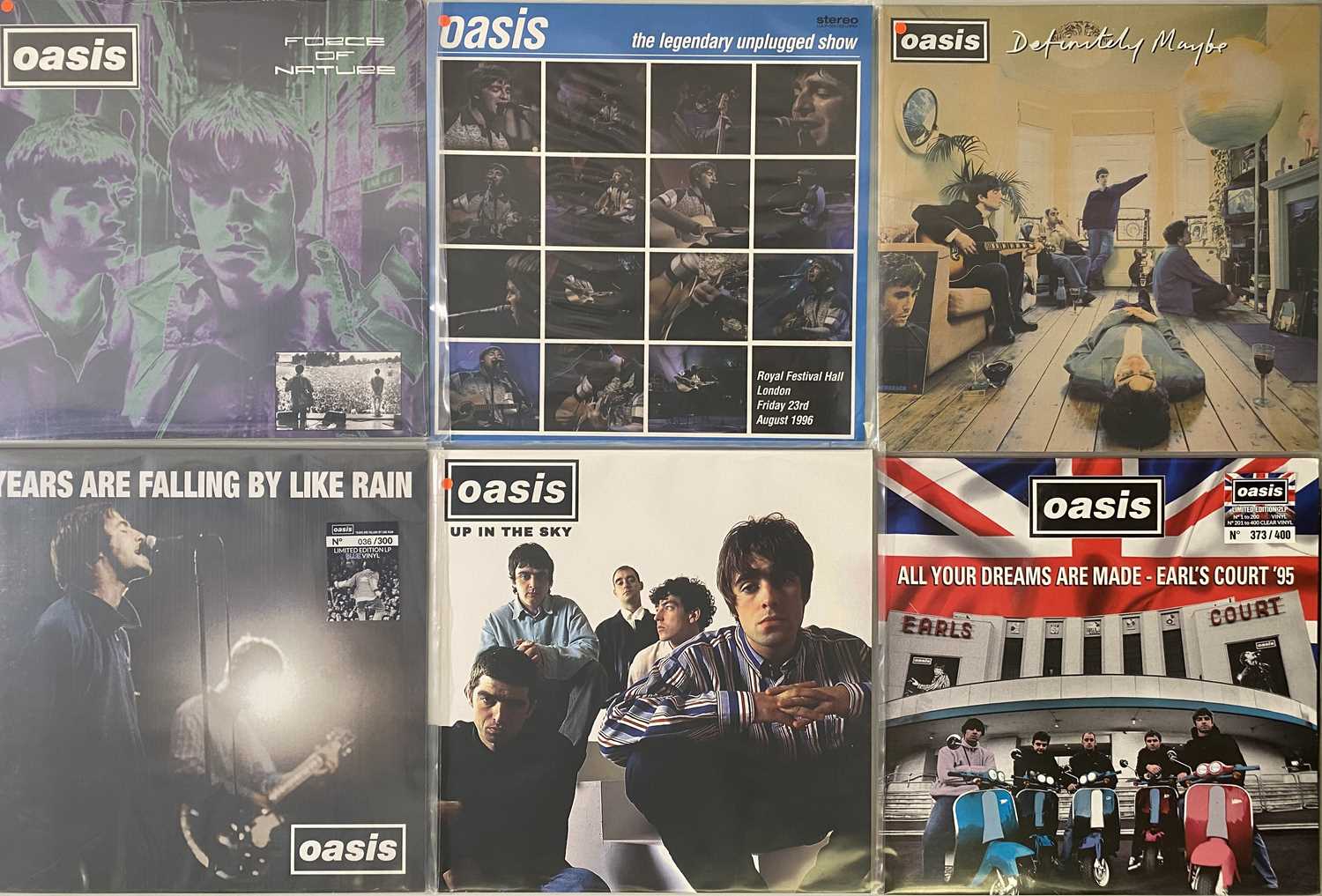 Lot 698 - OASIS - LPs/ PRIVATE RELEASES