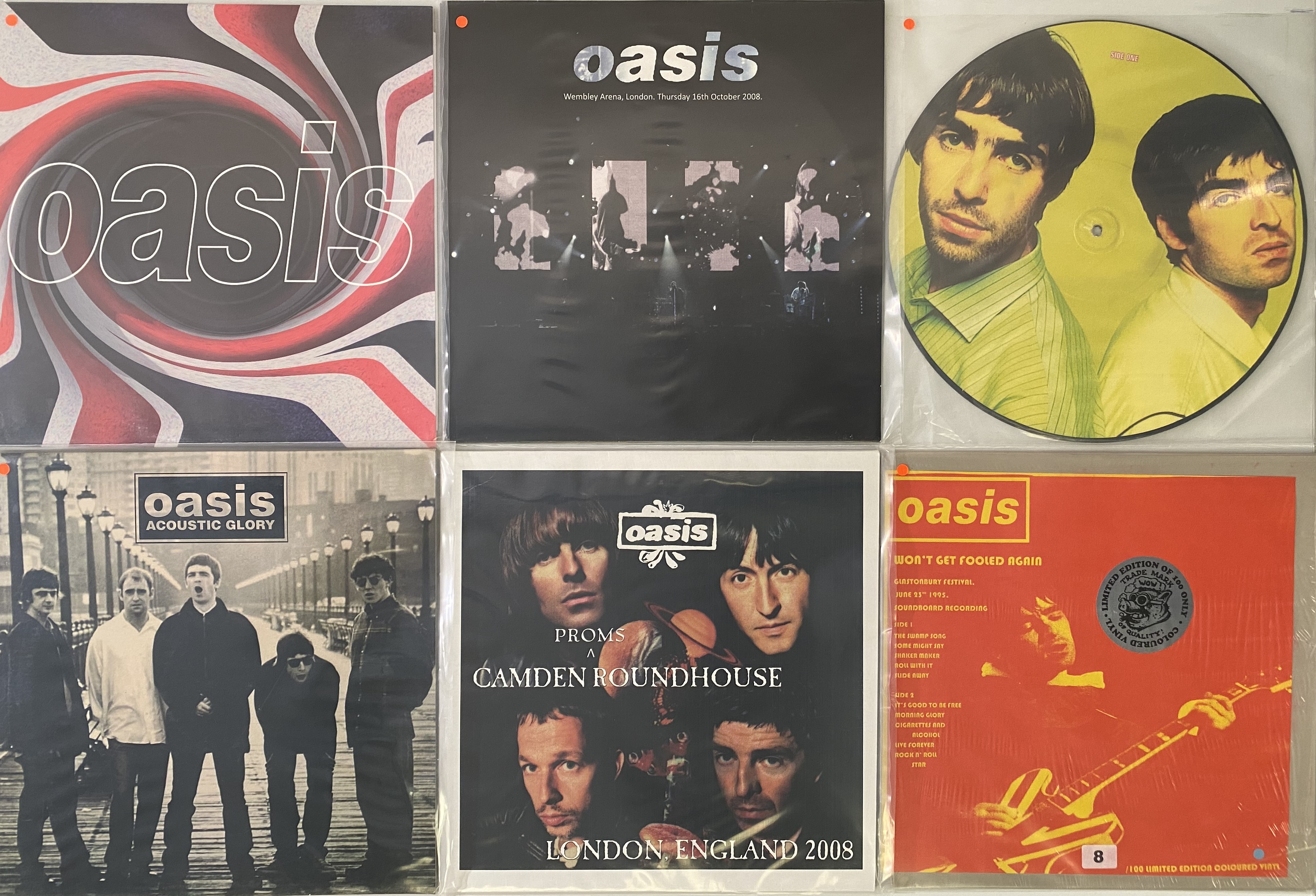 Lot 698 - OASIS - LPs/ PRIVATE RELEASES