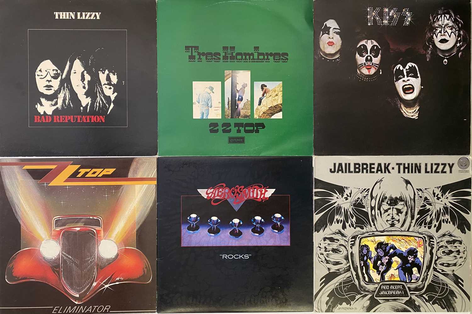 Lot 704 - HEAVY ROCK/ METAL - LPs