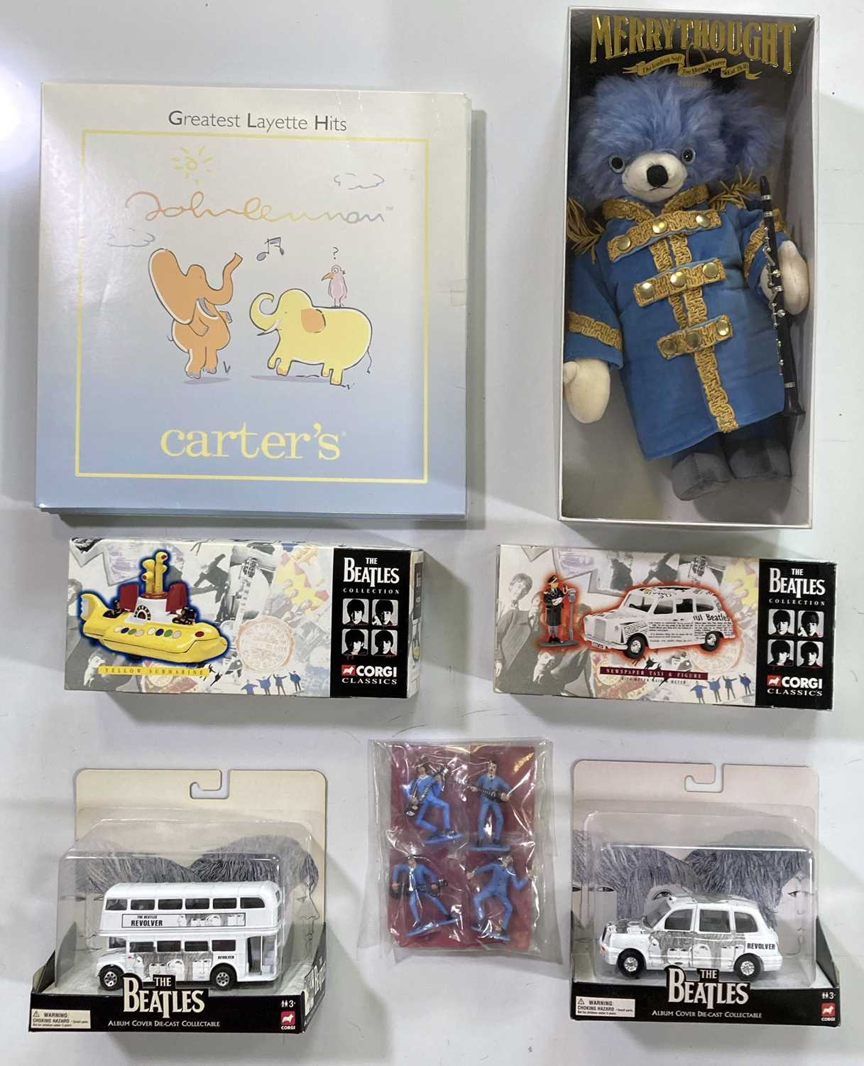 Lot 135 - THE BEATLES TOYS (CORGI, MERRYTHOUGHT).