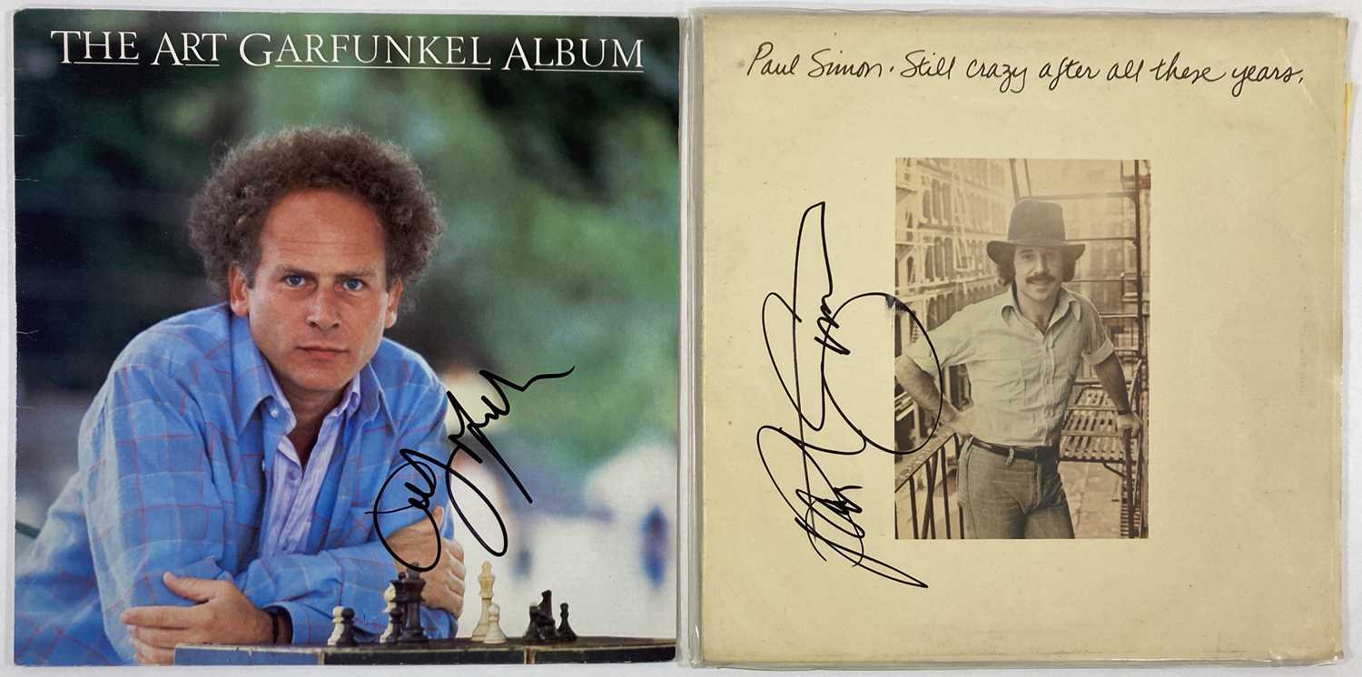 Lot 265 - SIMON AND GARFUNKEL - SIGNED LPS.