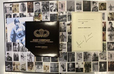 Lot 4 - DAMIAN LEWIS - EASY COMPANY DELUXE EDITION - GENESIS PUBLICATIONS SIGNED BOOK