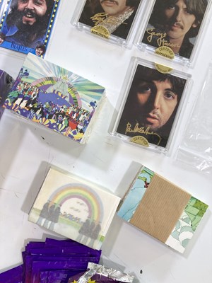 Lot 137 - THE BEATLES COLLECTABLE CARDS.