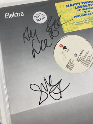 Lot 271 - INDIE AND PUNK - SIGNED ITEMS INC HAPPY MONDAYS.