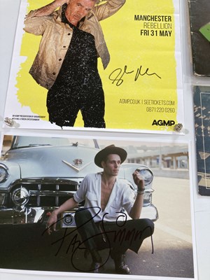 Lot 439 - THE SEX PISTOLS/THE CLASH/THE JAM- SIGNED ITEMS.