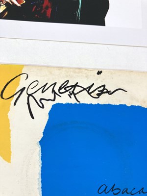 Lot 276 - GENESIS - SIGNED ITEMS.