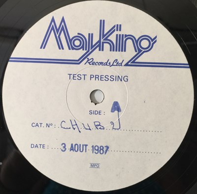 Lot 727 - SATANIC RITES - NO USE CRYING - ORIGINAL UK MAYKING WHITE LABEL TEST PRESSING