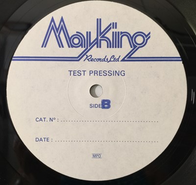 Lot 727 - SATANIC RITES - NO USE CRYING - ORIGINAL UK MAYKING WHITE LABEL TEST PRESSING