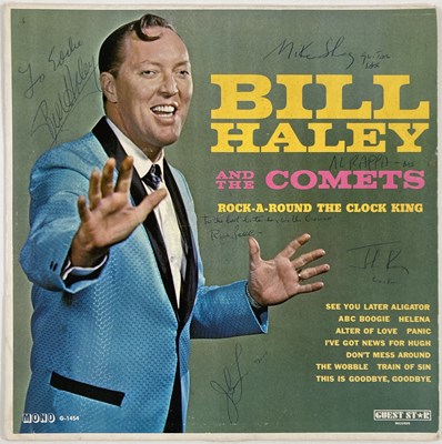 Lot 331 - BILL HALEY - SIGNED LP.