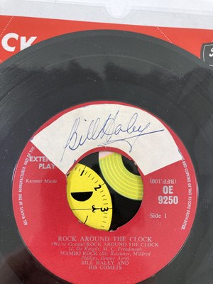 Lot 336 - BILL HALEY - SIGNED EPS.