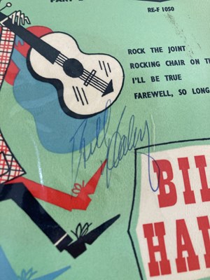 Lot 336 - BILL HALEY - SIGNED EPS.