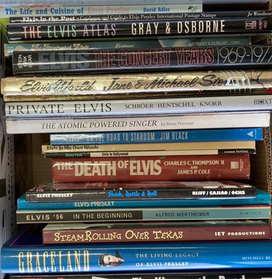 Lot 353 - ELVIS - BOOKS, DVDS AND MEMORABILIA.