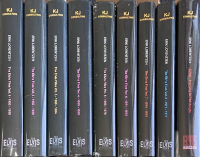 Lot 354 - THE ELVIS FILES - ERIK LORENTZEN - VOLS 1-8.