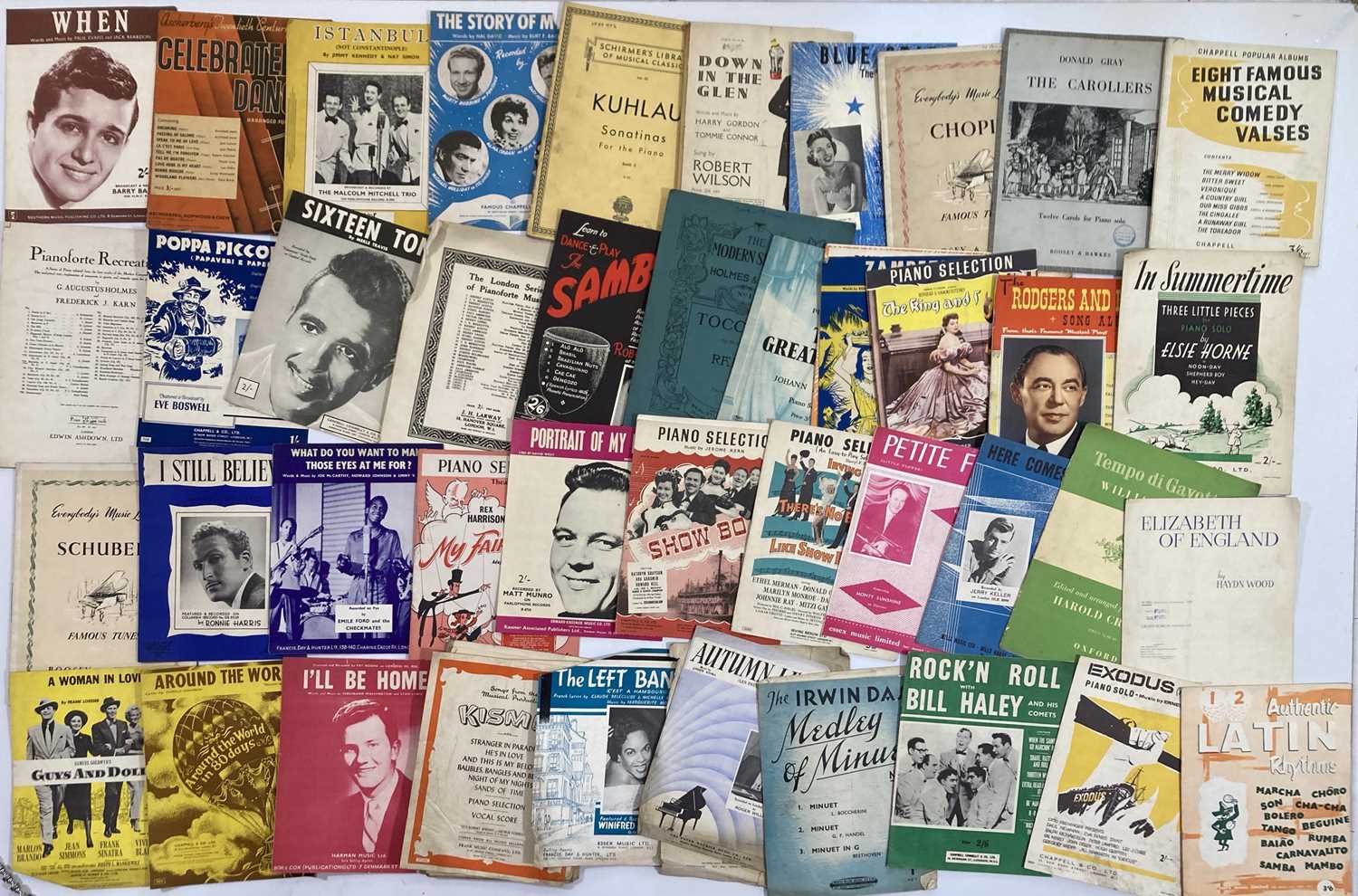 Lot 74 - SHEET MUSIC / MUSIC BOOKS.