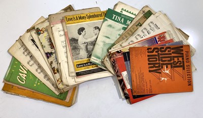 Lot 74 - SHEET MUSIC / MUSIC BOOKS.