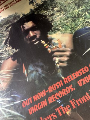 Lot 481 - PETER TOSH - LEGALIZE IT PROMO POSTER.