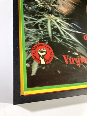 Lot 481 - PETER TOSH - LEGALIZE IT PROMO POSTER.