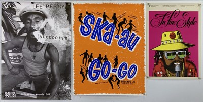 Lot 488 - REGGAE POSTERS - CONTEMPORARY EXAMPLES.