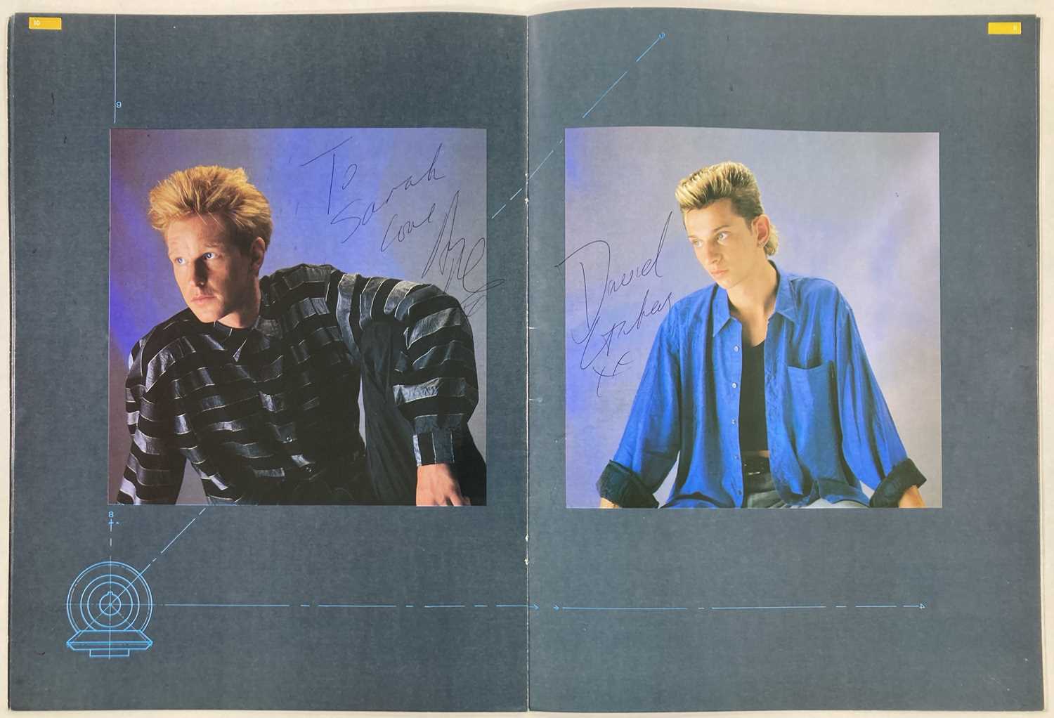 Lot 281 - DEPECHE MODE - FULLY SIGNED PROGRAMME.