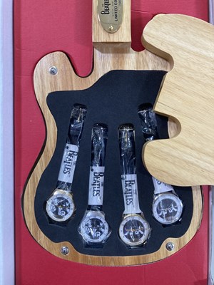 Lot 140 - BEATLES FOUR FACES LIMITED EDITION EDITION WATCH COLLECTION.