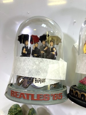 Lot 141 - BEATLES FRANKLIN MINT DOMES.